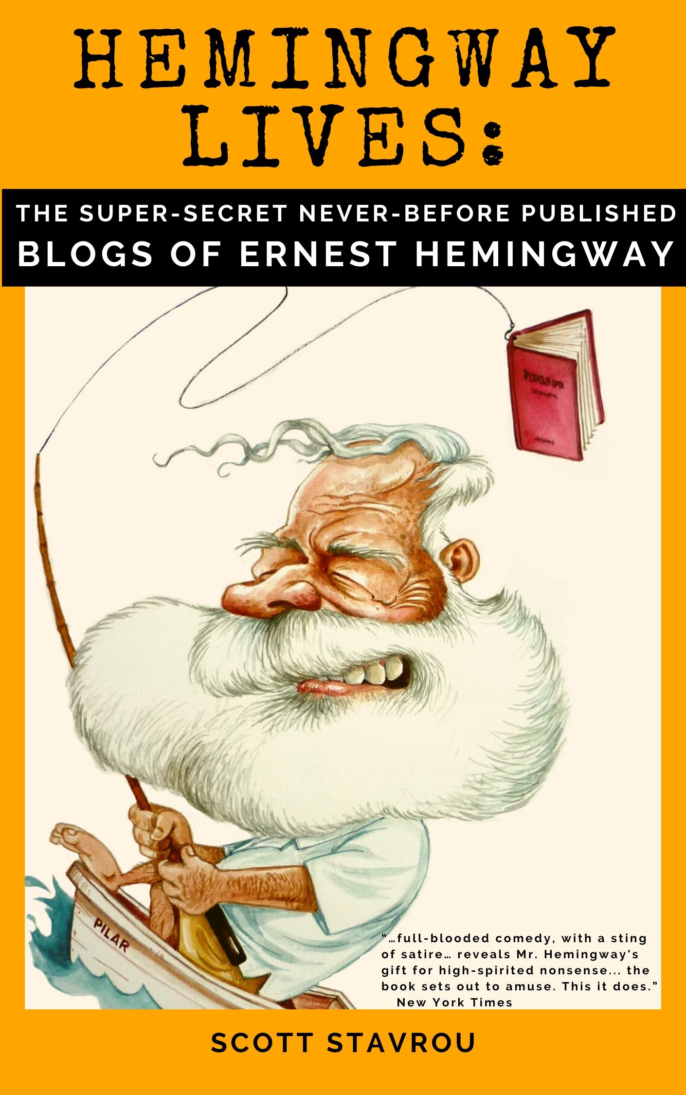 Scott Stavrou, Hemingway Lives, PEN Hemingway Winner